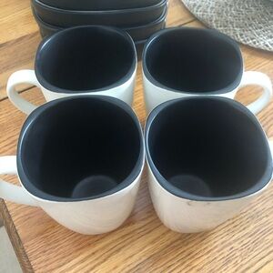 Correlle Hearthstone black-and-white set of four mugs